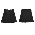 The Nightwatcher Mini Skirt - Goth Mall