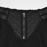 The Nightwatcher Mini Skirt - Goth Mall