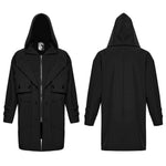 The Vincent Hooded Coat - Goth Mall