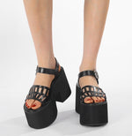 Spider Platform Sandals