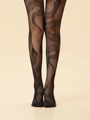 Snake Tights - Goth Mall