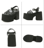 Spider Platform Sandals