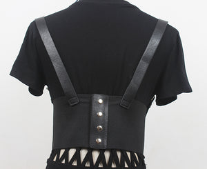 The Harness Bustier - Goth Mall