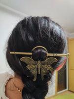 Ethereal Moth Hair Slide - Goth Mall