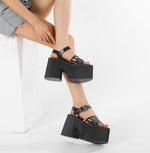 Spider Platform Sandals