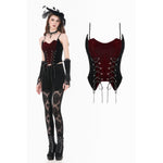 The Bordeaux Vamp Corset