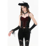 The Bordeaux Vamp Corset