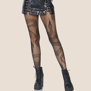 Snake Tights - Goth Mall