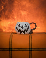 White Haunted Hallows Mug - Goth Mall