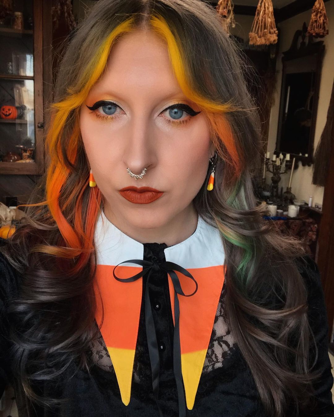 Candy Corn Makeup candy-corn-makeup