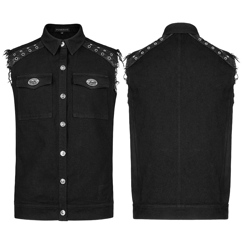 The Dischord Vest - Goth Mall
