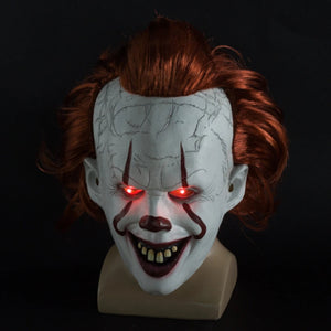Halloween "It" Clown Horror Mask - Goth Mall