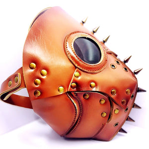 Steampunk Copper Plague Doctor Mask - Goth Mall