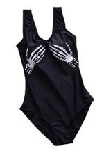 Skeleton Hand Swimsuit - Goth Mall
