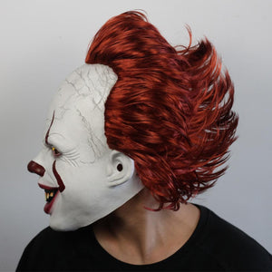 Halloween "It" Clown Horror Mask - Goth Mall