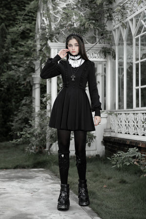 The Haunted Hollow Dress - Goth Mall