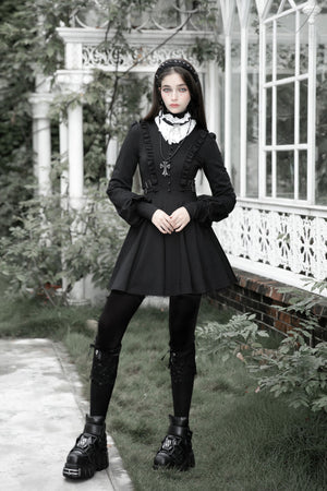 The Haunted Hollow Dress - Goth Mall