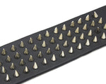 Four Row Spiked Metal Cuff - Goth Mall