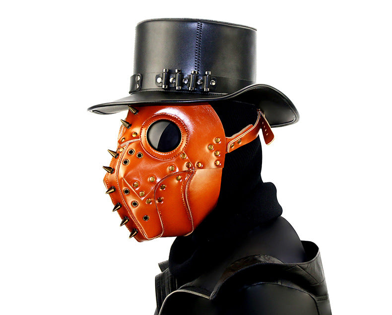 Steampunk Copper Plague Doctor Mask - Goth Mall