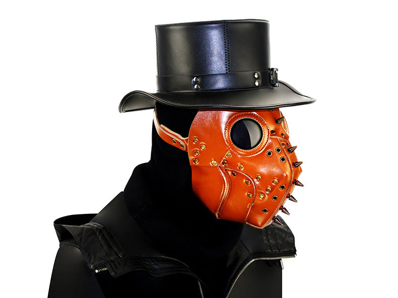 Steampunk Copper Plague Doctor Mask - Goth Mall