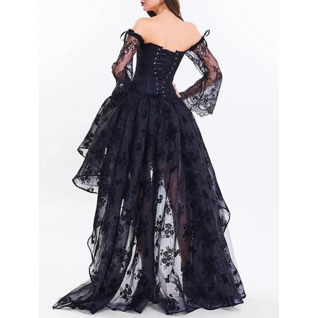 Gothic queen corset dress
