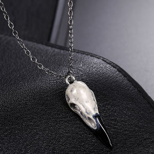 Raven Pendant Necklace - Goth Mall