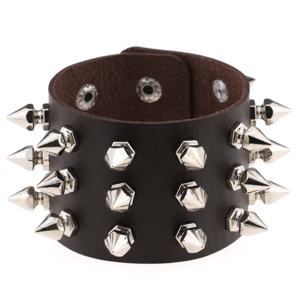 Spiked Wristband - Goth Mall