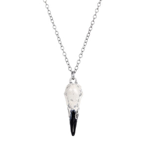 Raven Pendant Necklace - Goth Mall