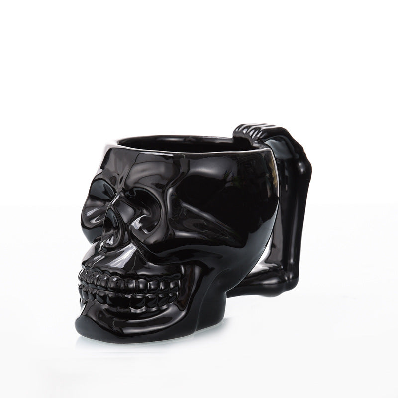 Deluxe Skull Mug - Goth Mall