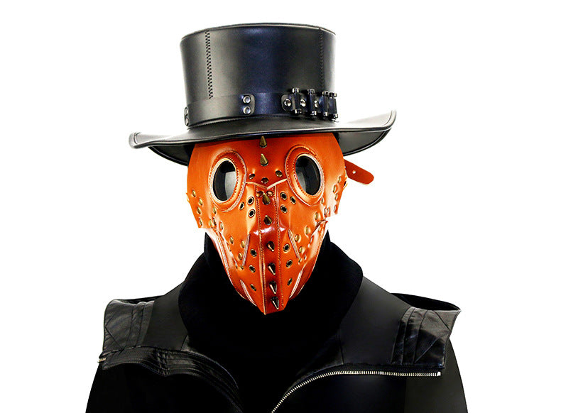 Steampunk Copper Plague Doctor Mask - Goth Mall