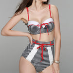 Retro Gingham Swimsuit - Goth Mall