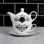 Purrfect Brew Tea Set - Goth Mall