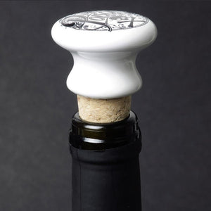 witchy gothic bottle stopper