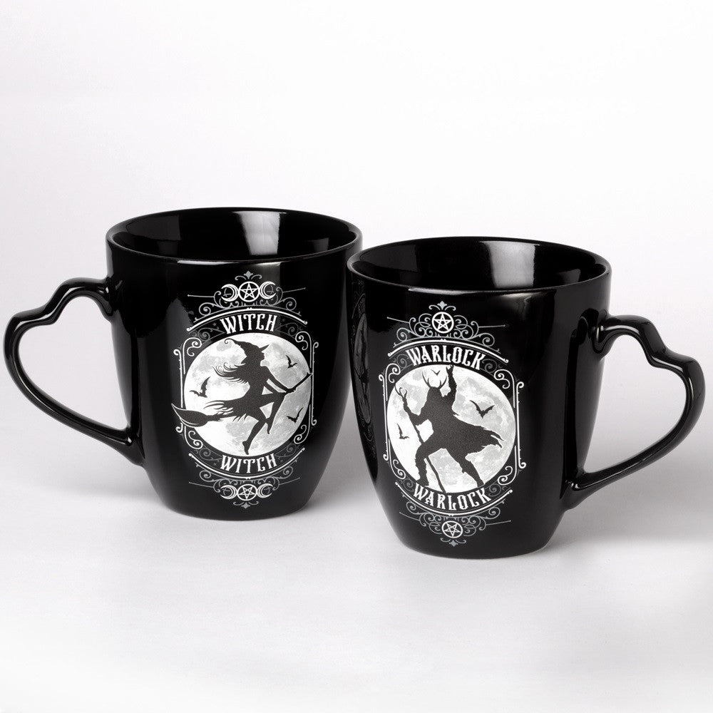 Witch & Warlock Mug Set - Goth Mall