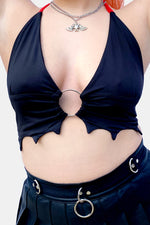 Dracula's Daughter Halter Top - Goth Mall