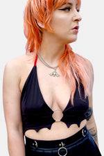 Dracula's Daughter Halter Top - Goth Mall