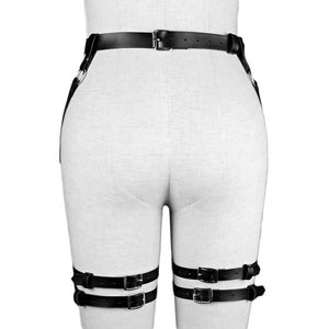 Men's Leather Leg Harness - Thigh Harness - Plus Size Options - Pants  Harness