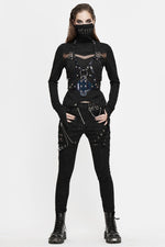 Deluxe Patent Harness Belt - Goth Mall