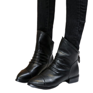 Vegan Pixie Ankle Boots - Goth Mall