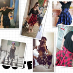 The Tartan Corset Dress - Goth Mall