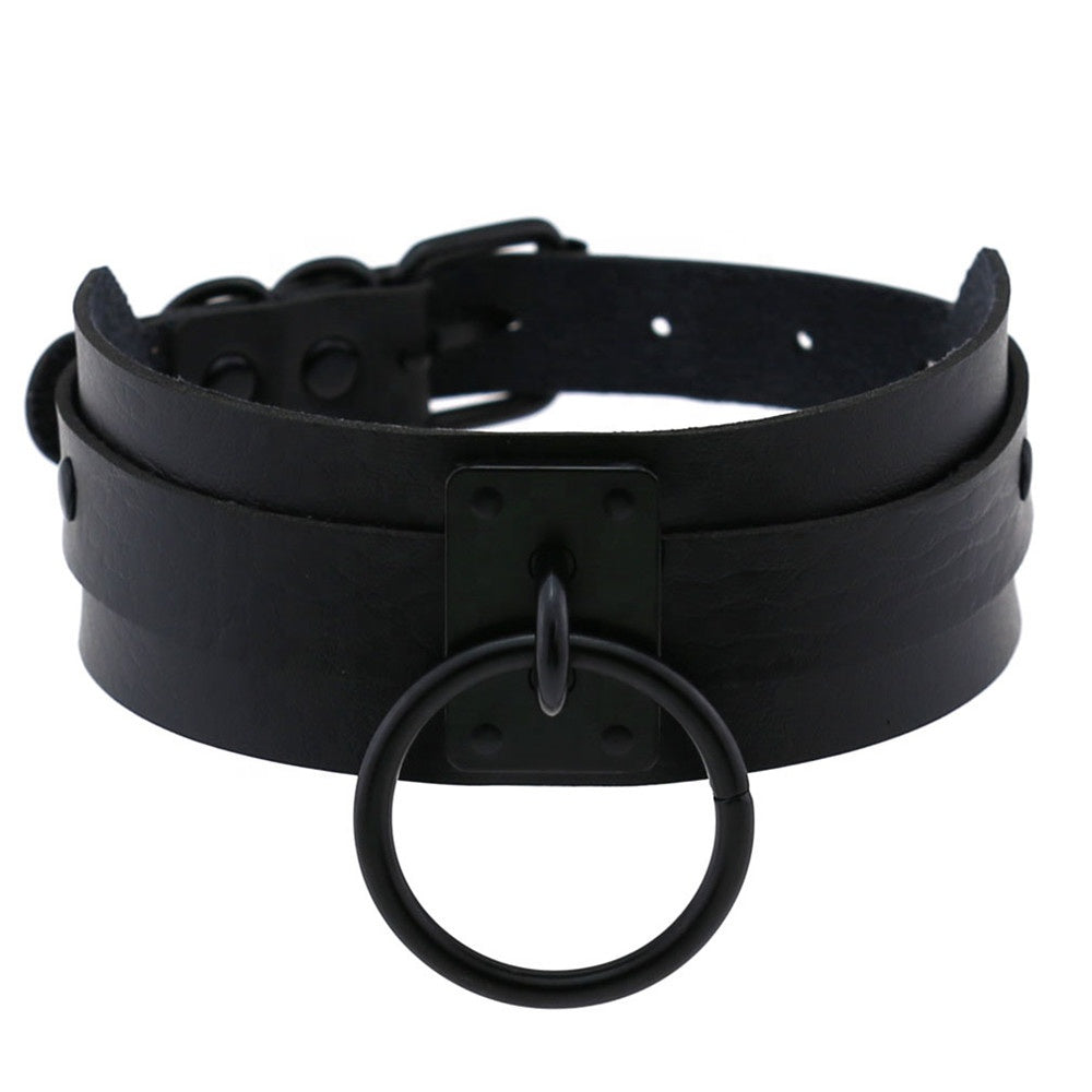 Matte Choker Collar - Goth Mall