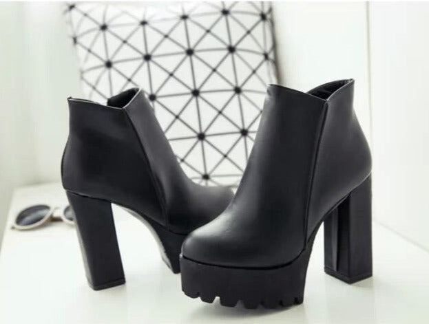 The Darkling Ankle Boots - Goth Mall
