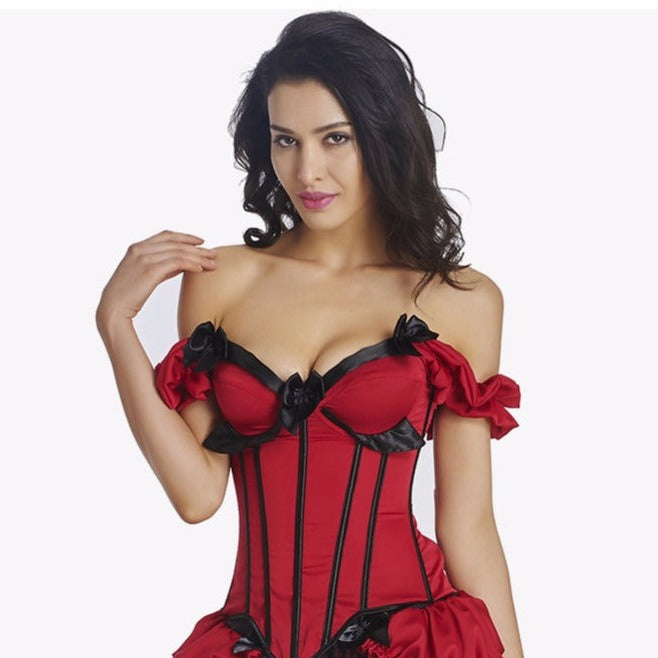 Red Queen of the Vampires Corset - Final Sale - Goth Mall