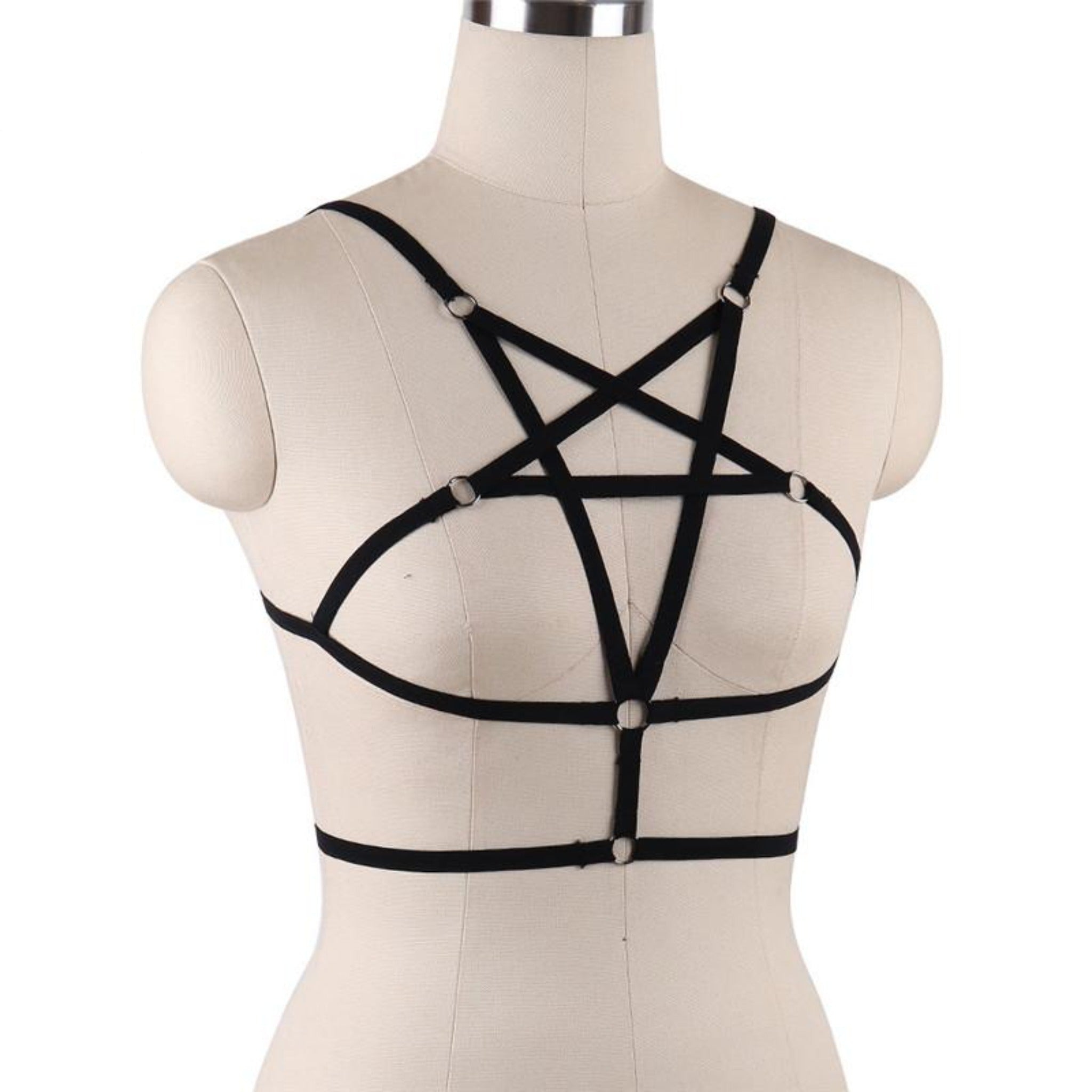 Cage Harness Bras - Goth Mall