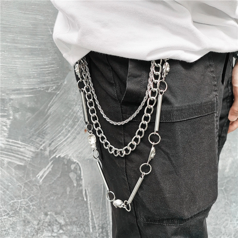 Biker Wallet Chains - Goth Wallet Chains for Men Stainless Steel – Badboy  Jewellery