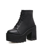 The Matte Magick Boots - Goth Mall