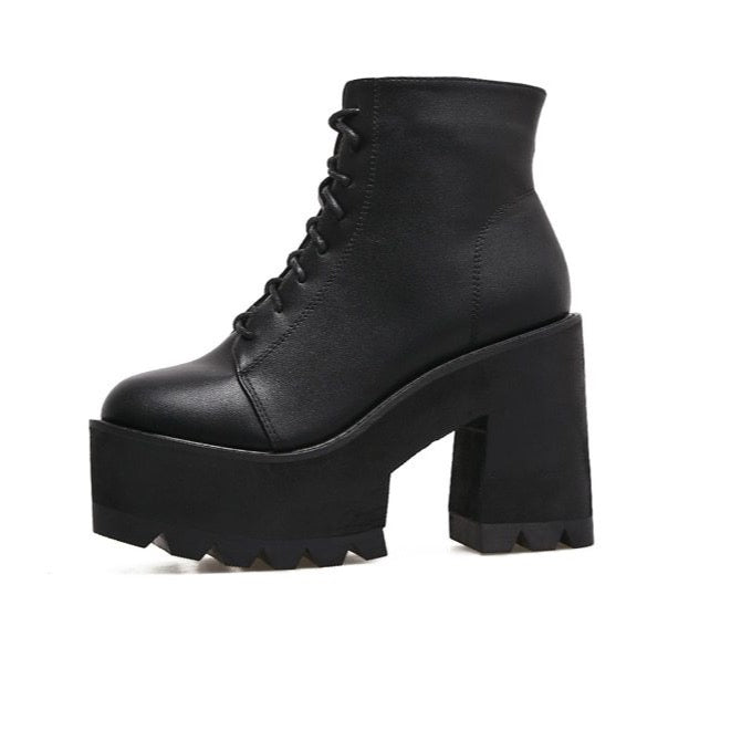 The Matte Magick Boots - Goth Mall
