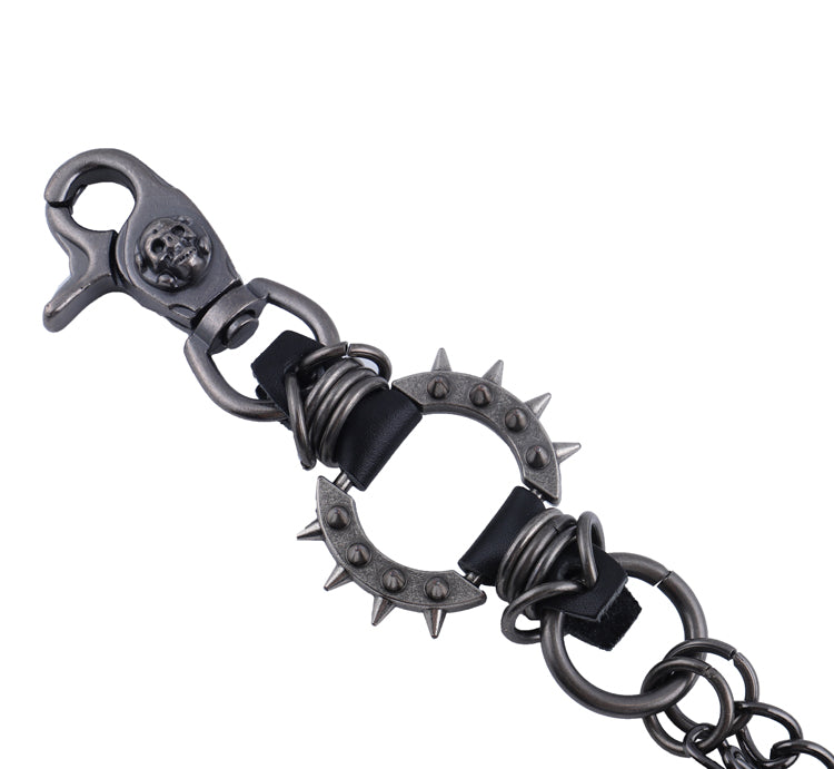 Skull Cogs Chain - Goth Mall