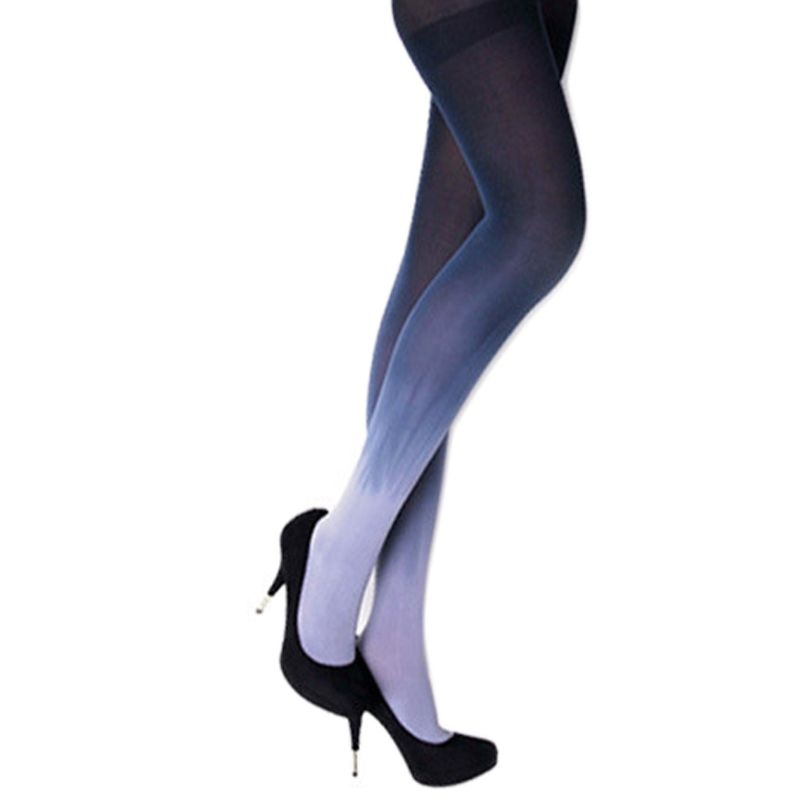Ombre Velvet Tights - Goth Mall