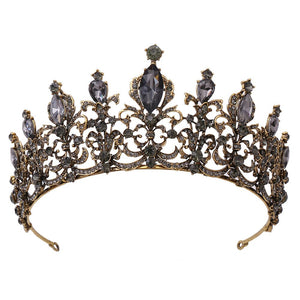 Baroque Queen Crown - Goth Mall